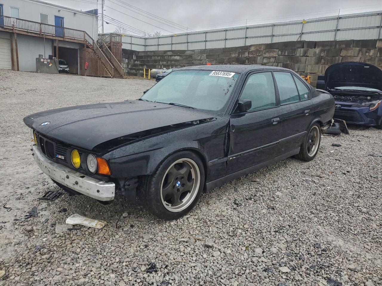 1991 Bmw M5 Black vin: WBSHD9319MBK05058