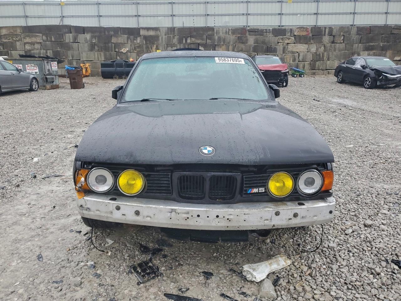 1991 Bmw M5 Black vin: WBSHD9319MBK05058