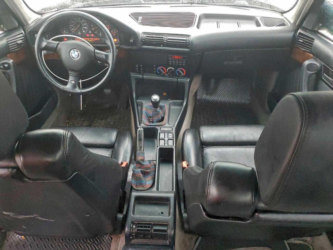 1991 Bmw M5 Black vin: WBSHD9319MBK05058