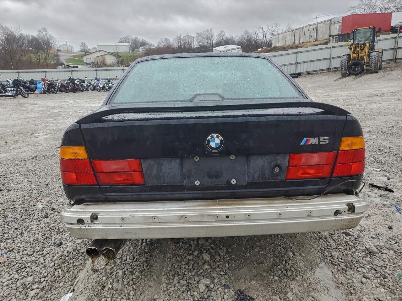 1991 Bmw M5 Black vin: WBSHD9319MBK05058