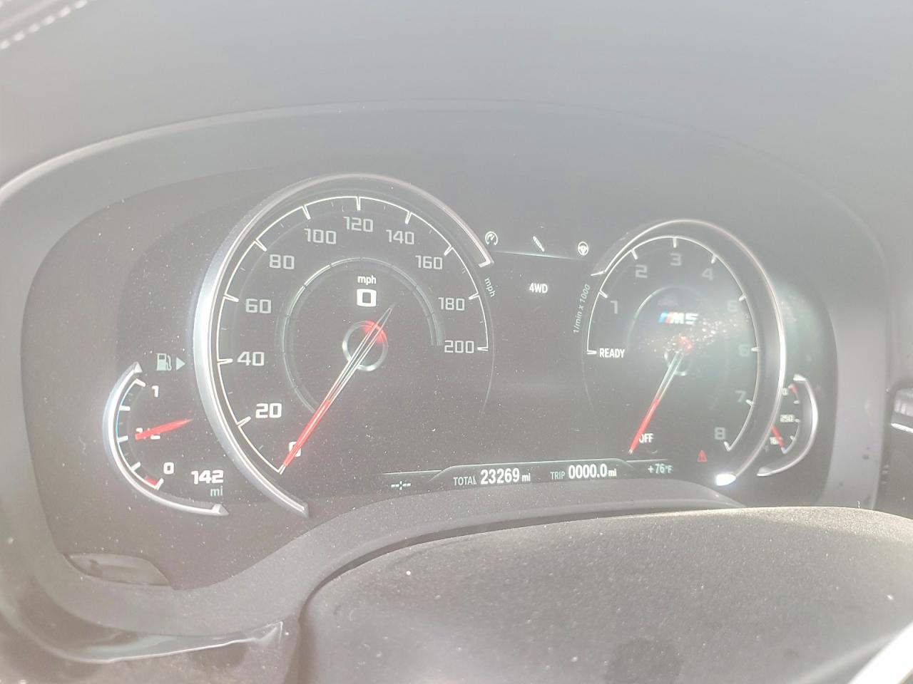 2019 Bmw M5 Charcoal vin: WBSJF0C54KB448090
