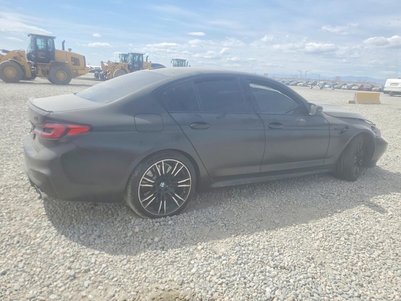 2019 Bmw M5 Charcoal vin: WBSJF0C54KB448090