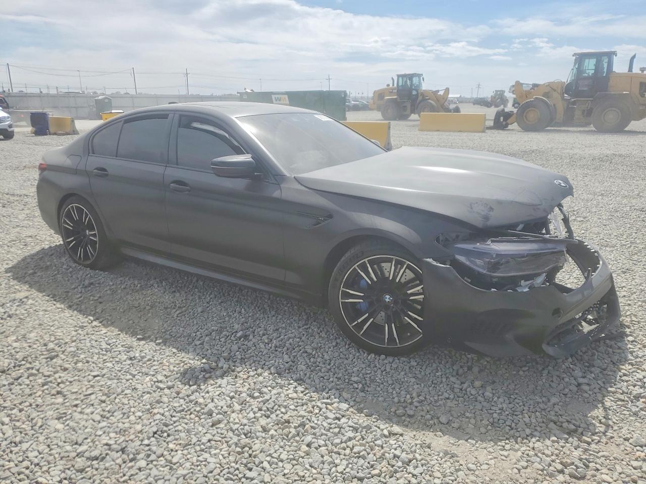 2019 Bmw M5 Charcoal vin: WBSJF0C54KB448090
