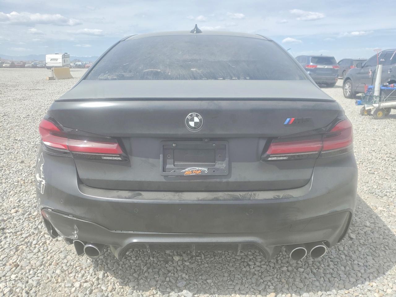 2019 Bmw M5 Charcoal vin: WBSJF0C54KB448090