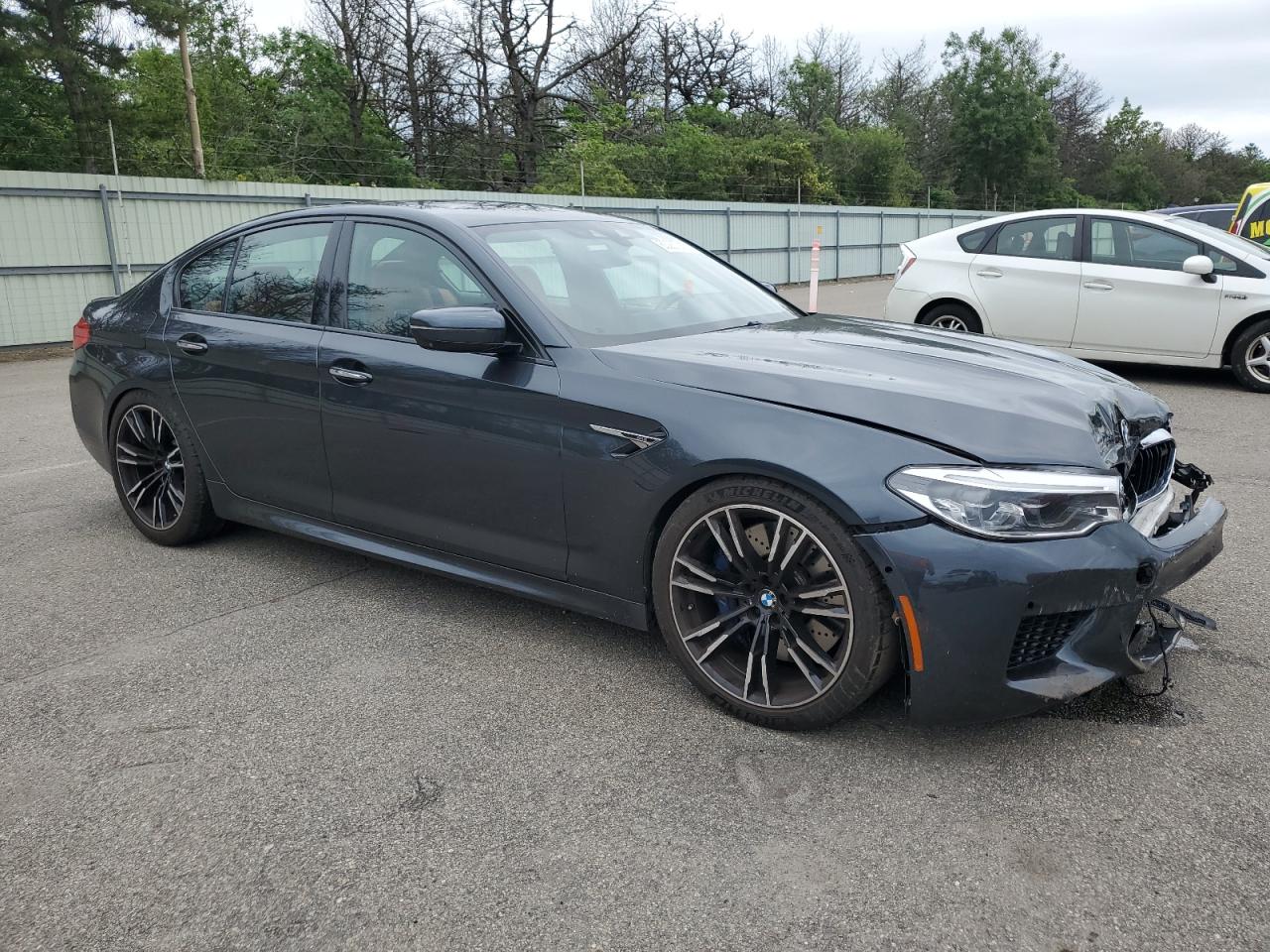 2018 Bmw M5 Blue vin: WBSJF0C57JB282971