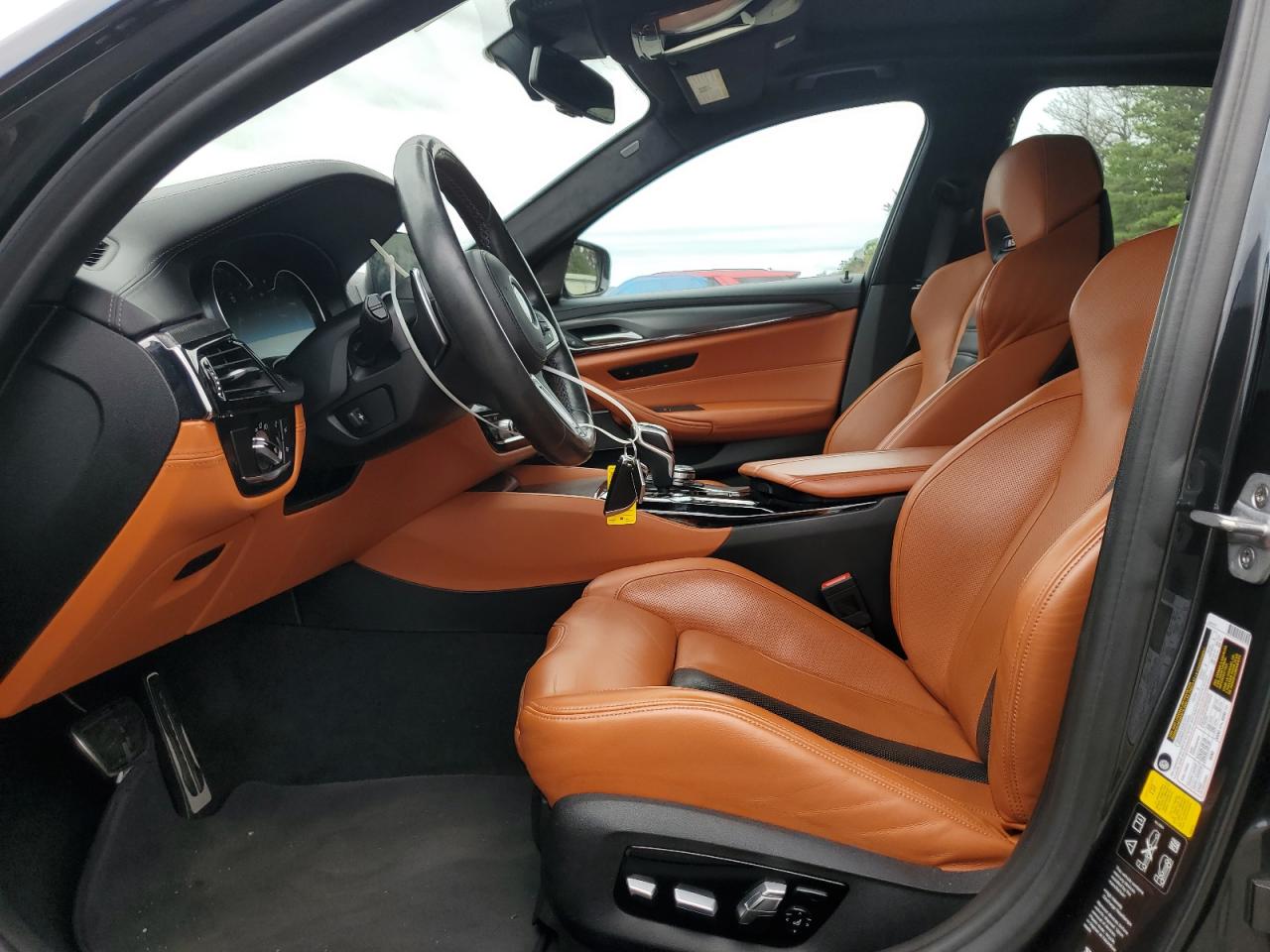 2018 Bmw M5 Blue vin: WBSJF0C57JB282971