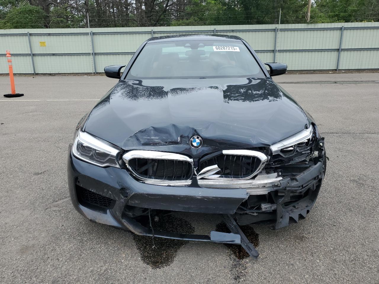 2018 Bmw M5 Blue vin: WBSJF0C57JB282971