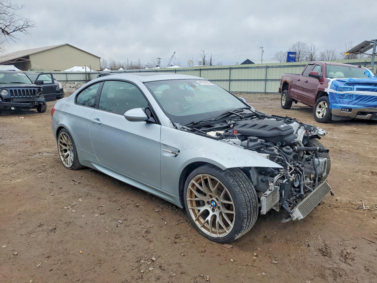 2011 Bmw Motorrad M3 Silver vin: WBSKG9C53BE797102