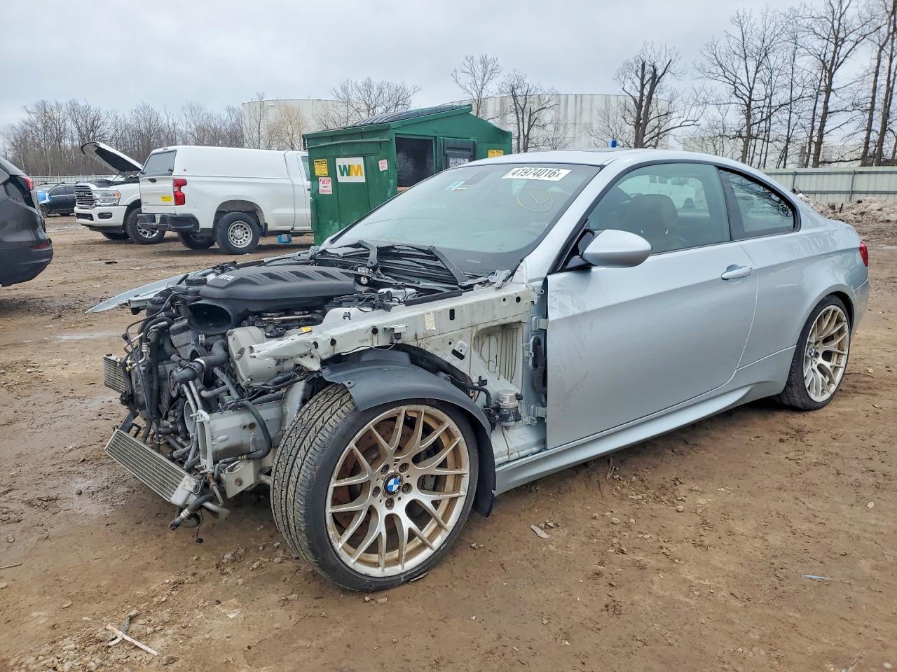 2011 Bmw Motorrad M3 Silver vin: WBSKG9C53BE797102