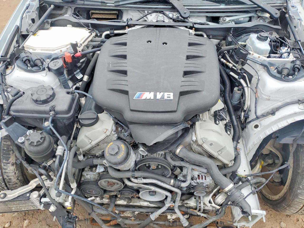 2011 Bmw Motorrad M3 Silver vin: WBSKG9C53BE797102