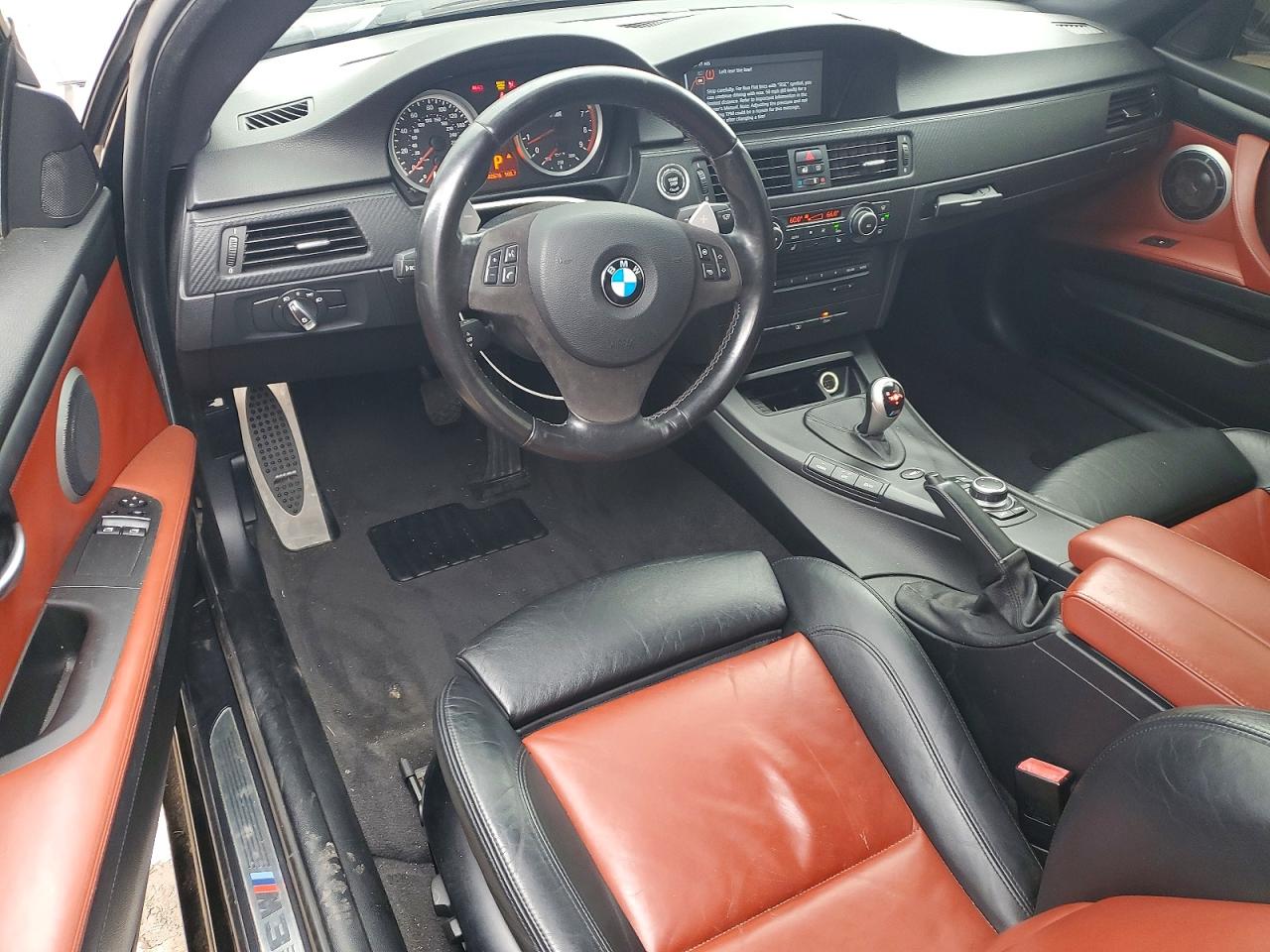 2012 Bmw M3 Black vin: WBSKG9C53CE798123