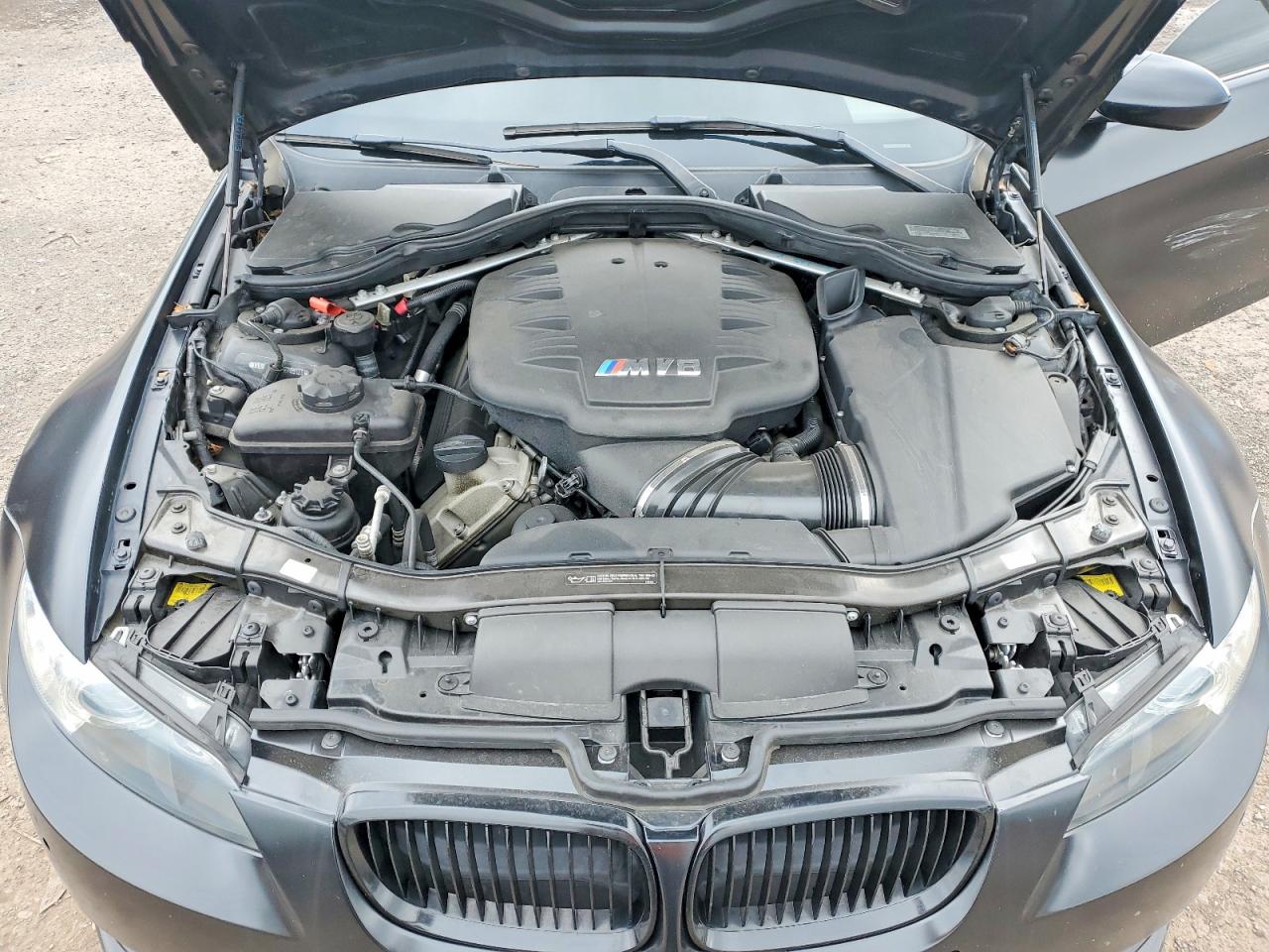 2012 Bmw M3 Black vin: WBSKG9C53CE798123