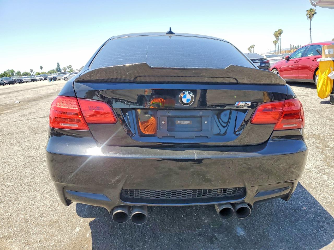 2013 Bmw M3 Black vin: WBSKG9C53DJ593491