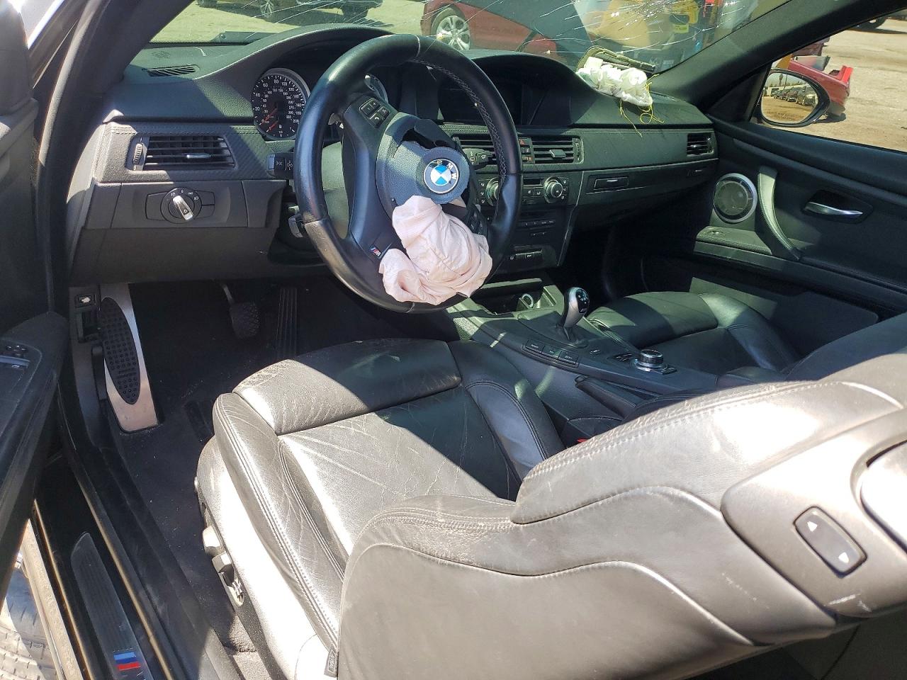 2013 Bmw M3 Black vin: WBSKG9C53DJ593491