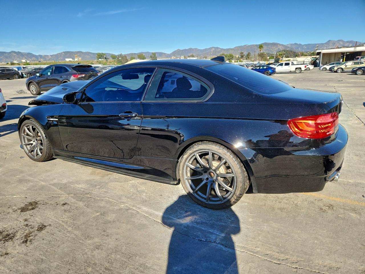 2011 Bmw M3 Black vin: WBSKG9C54BE796847