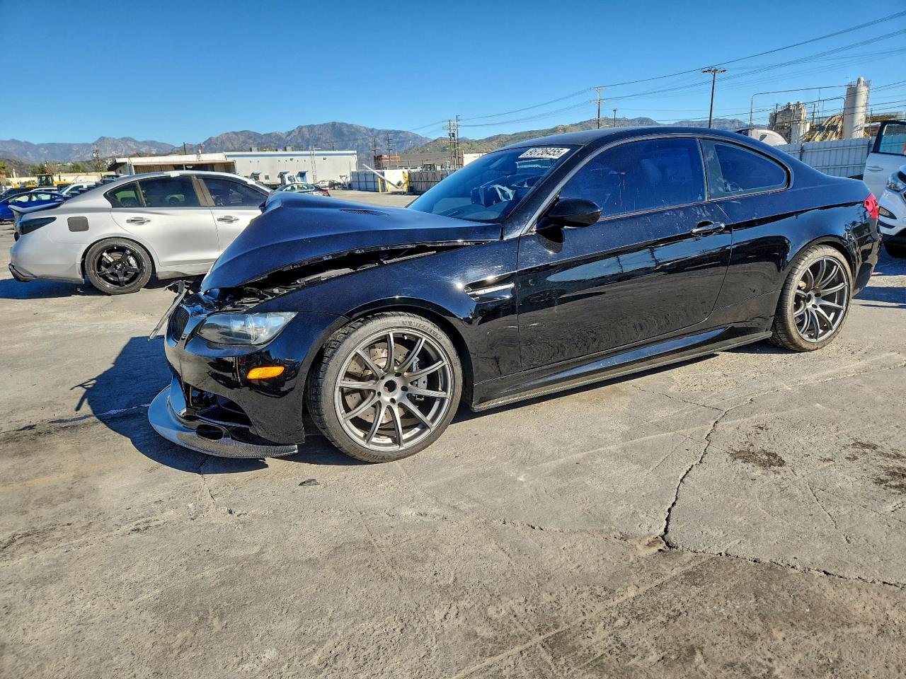 2011 Bmw M3 Black vin: WBSKG9C54BE796847