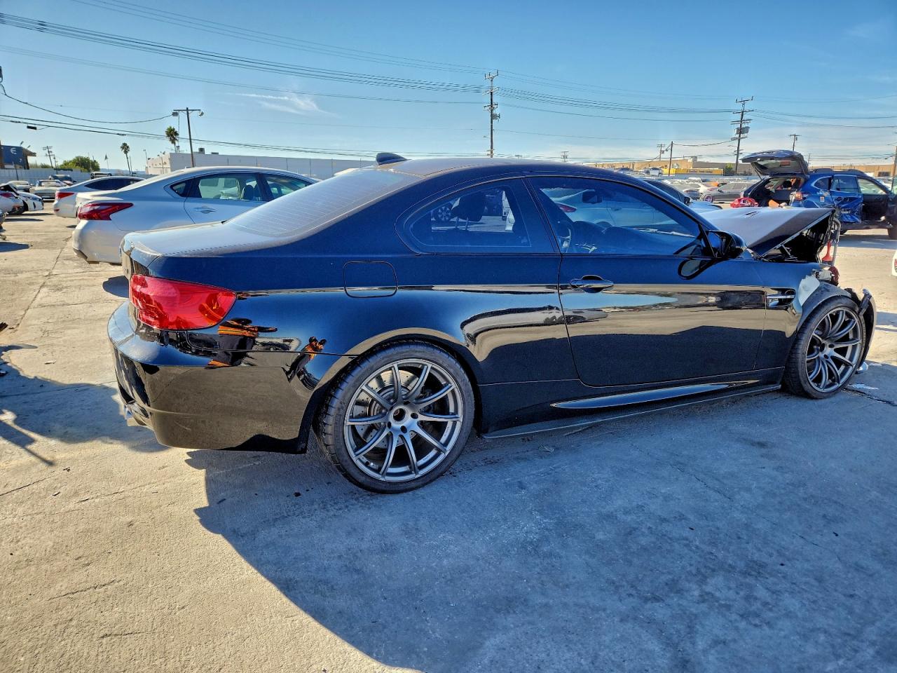 2011 Bmw M3 Black vin: WBSKG9C54BE796847