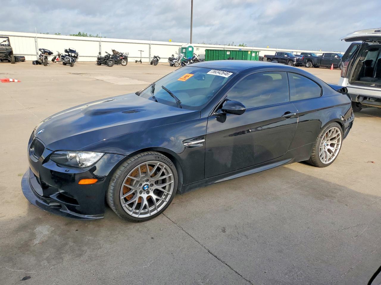 2013 Bmw M3 Black vin: WBSKG9C55DJ594593