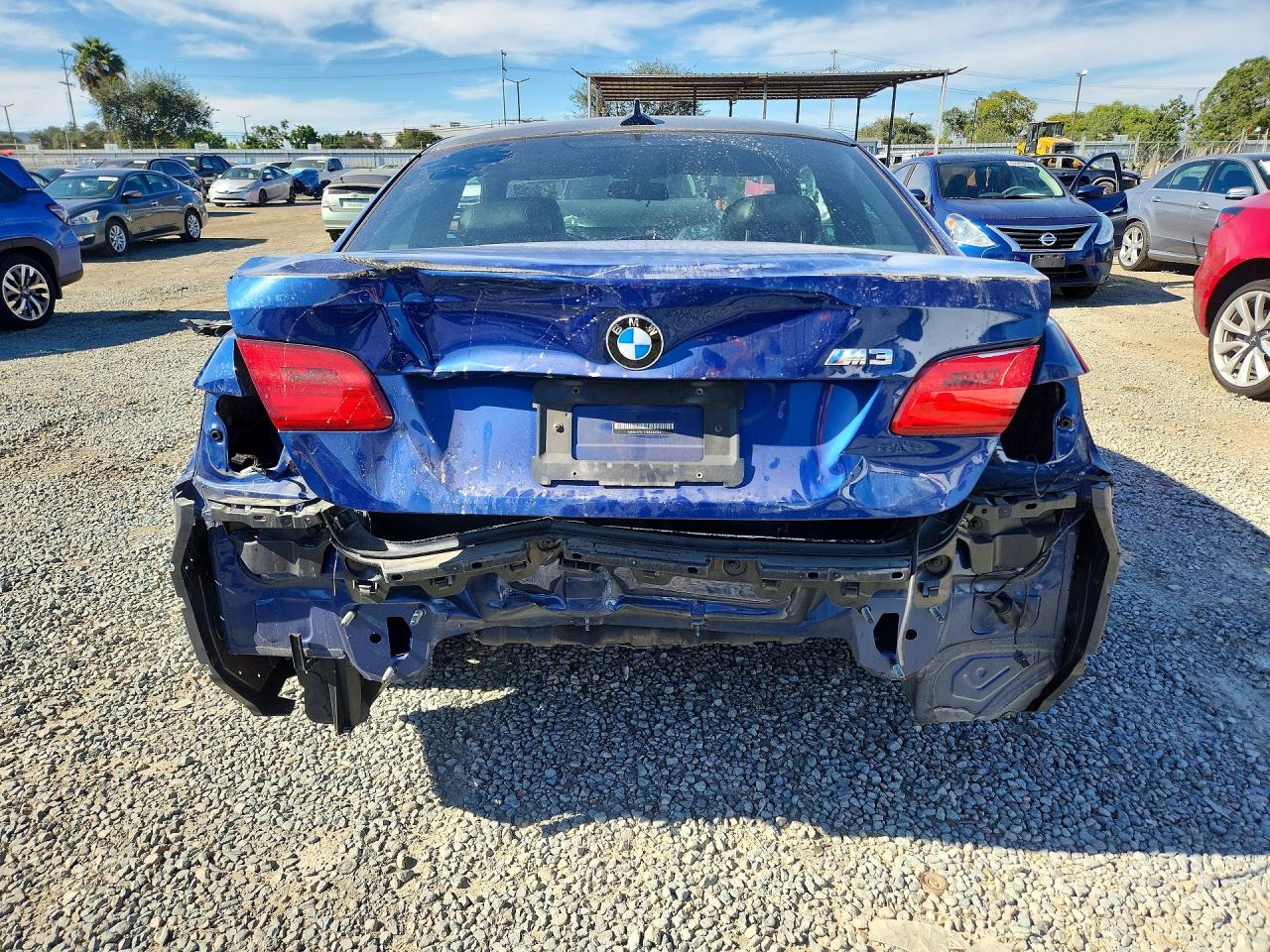2011 Bmw M3 Blue vin: WBSKG9C57BE646246
