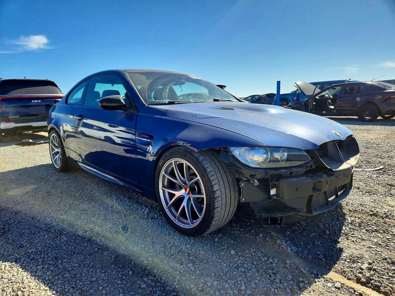 2011 Bmw M3 Blue vin: WBSKG9C57BE646246