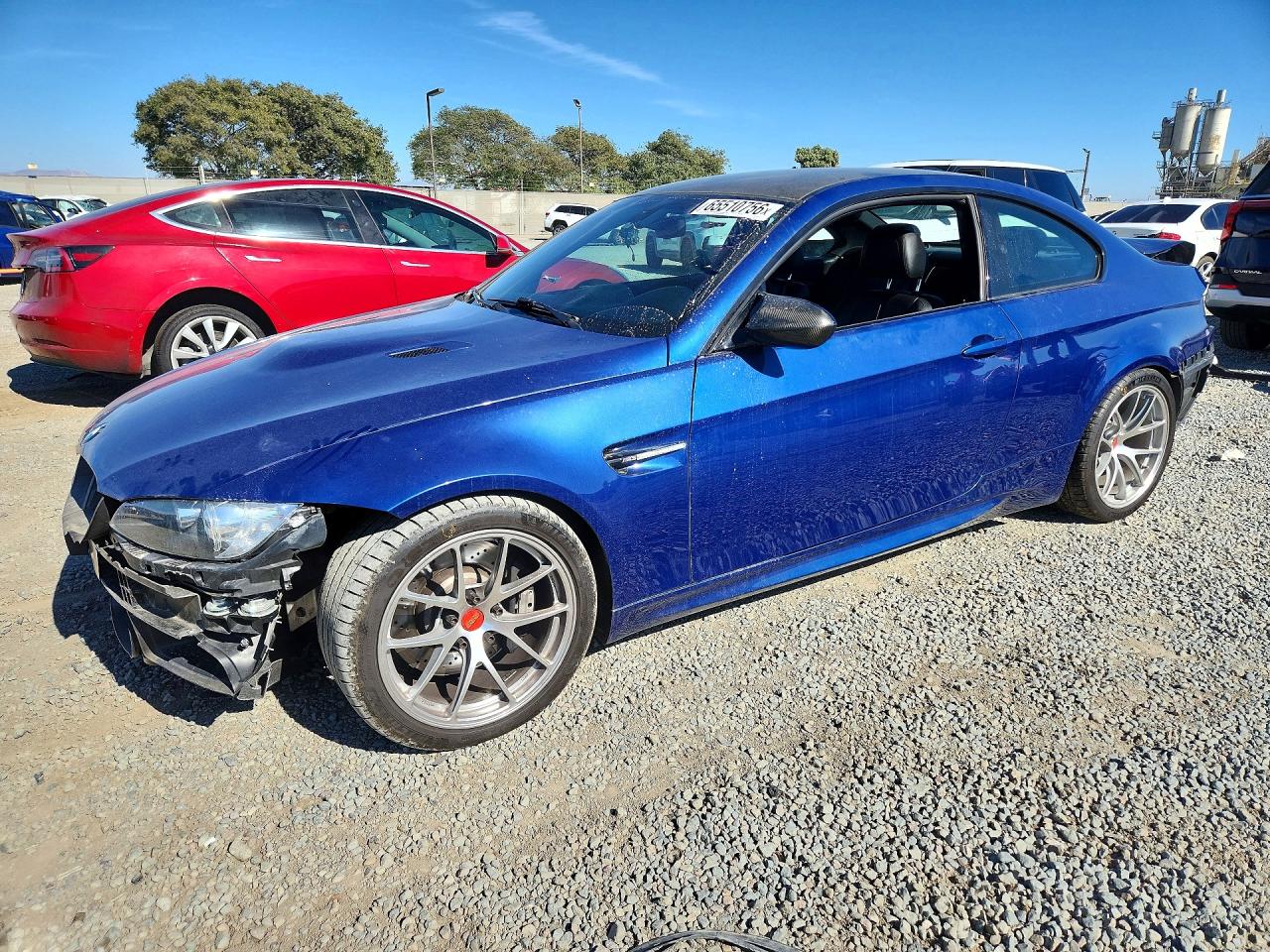 2011 Bmw M3 Blue vin: WBSKG9C57BE646246