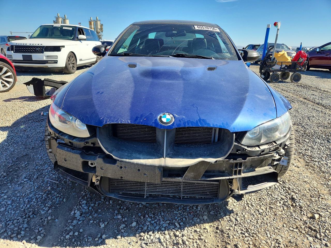 2011 Bmw M3 Blue vin: WBSKG9C57BE646246