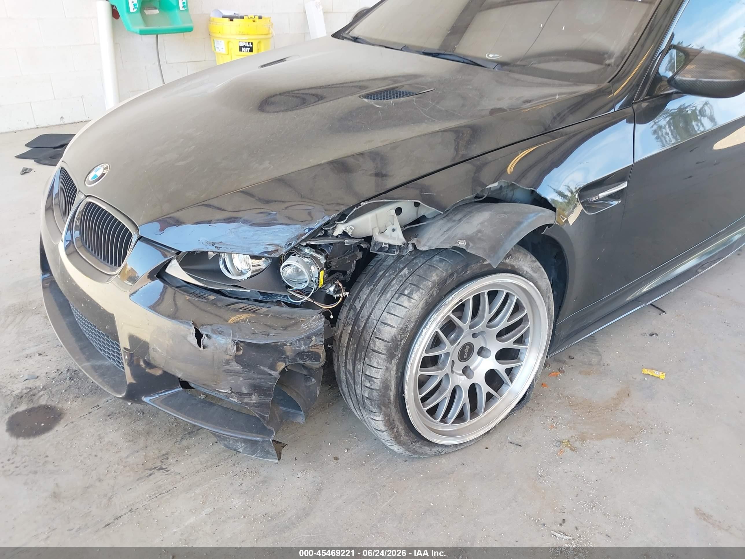 2012 Bmw M3   Black vin: WBSKG9C57CE798092