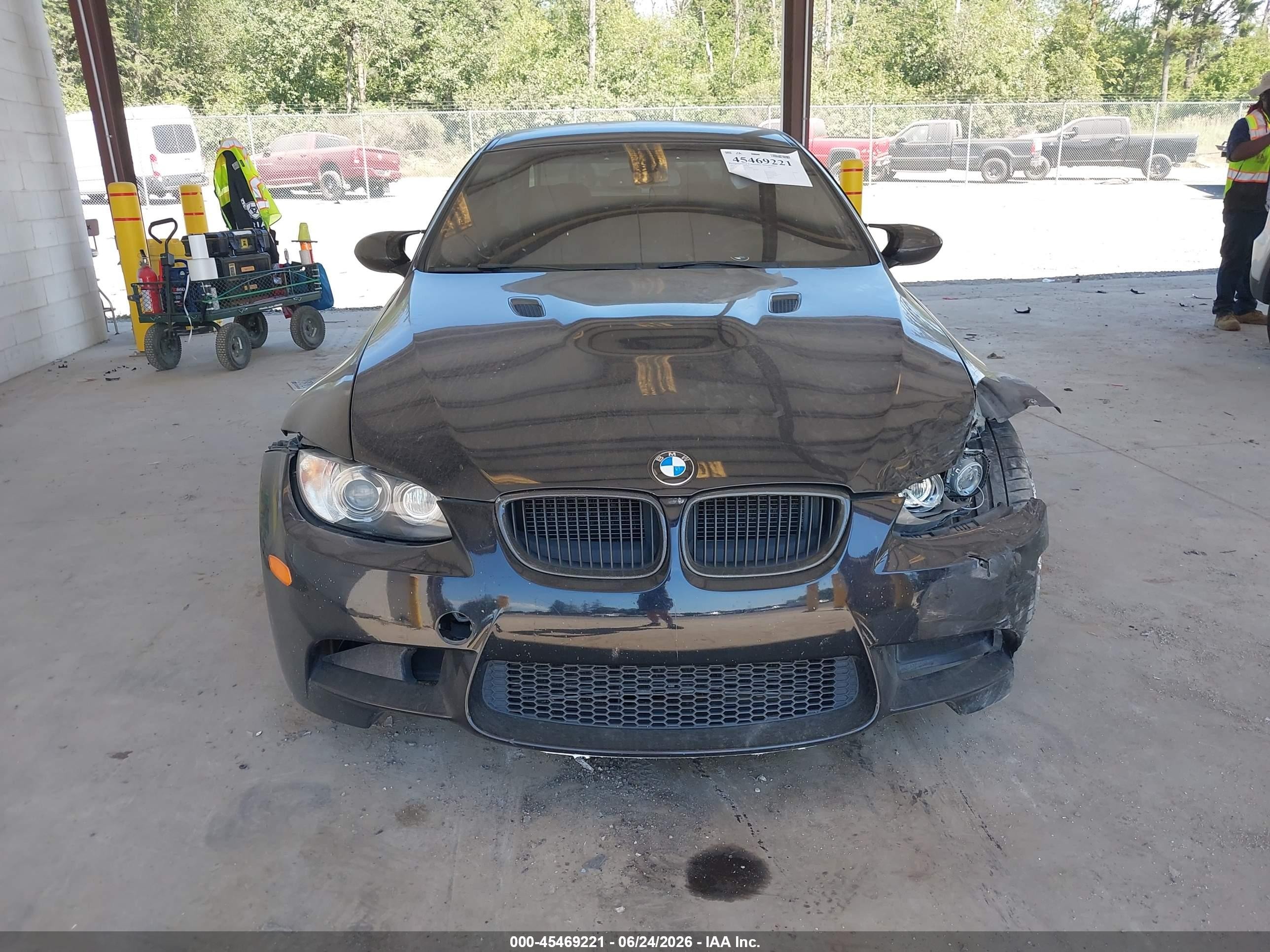 2012 Bmw M3   Black vin: WBSKG9C57CE798092