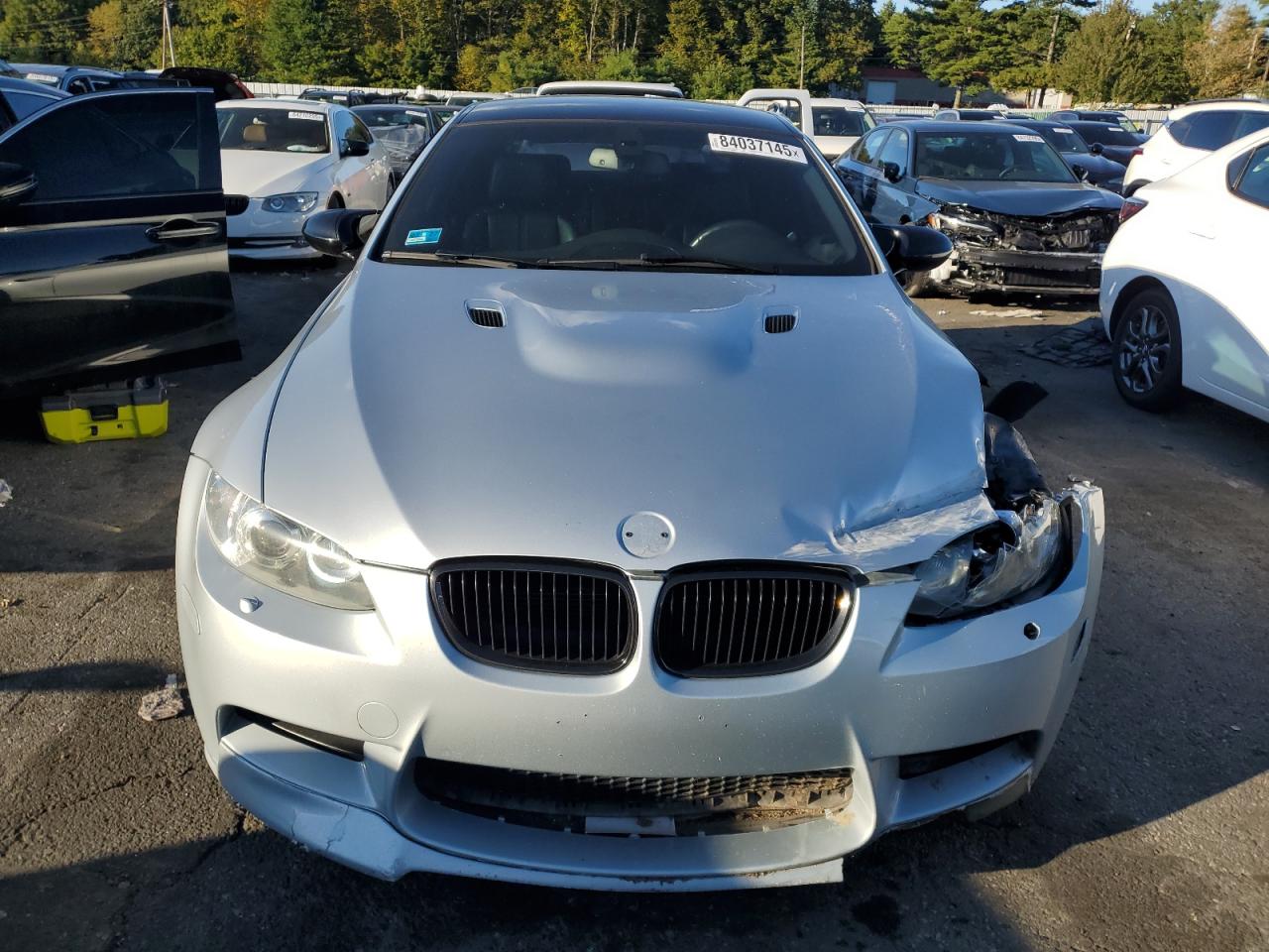 2011 Bmw M3 Silver vin: WBSKG9C58BE797130