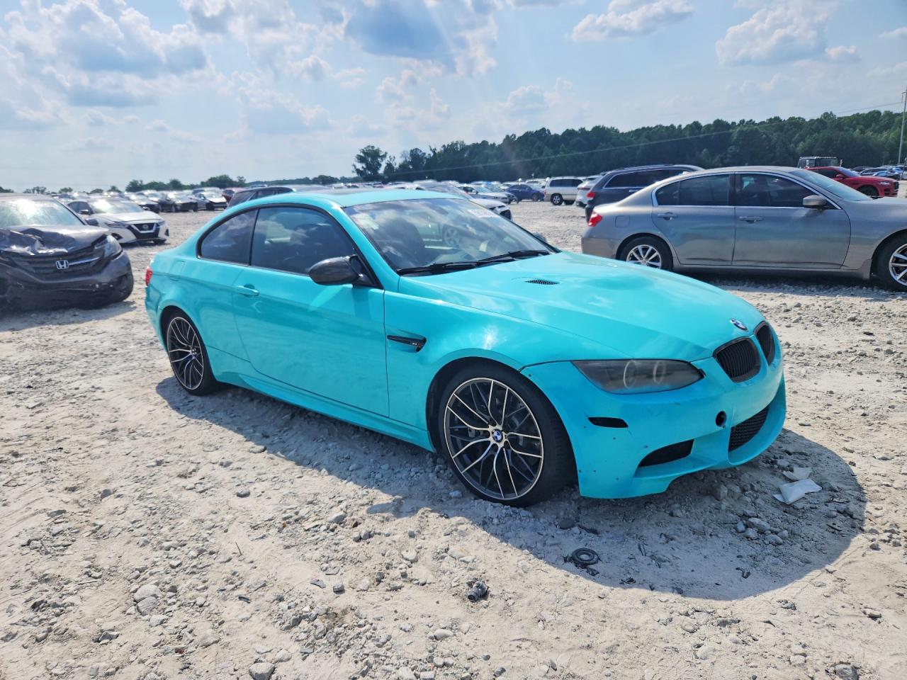 2011 Bmw M3 Turquoise vin: WBSKG9C59BE645809