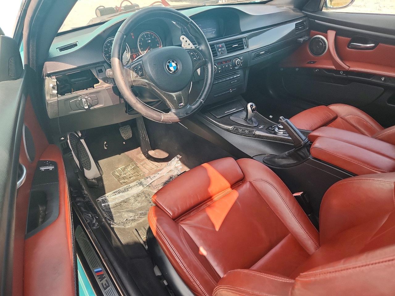 2011 Bmw M3 Turquoise vin: WBSKG9C59BE645809