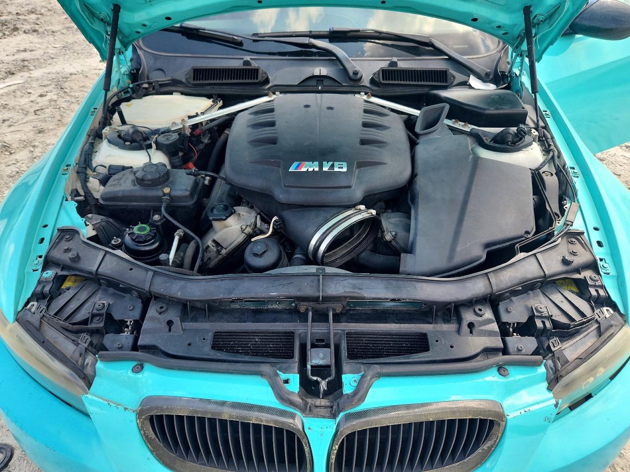 2011 Bmw M3 Turquoise vin: WBSKG9C59BE645809
