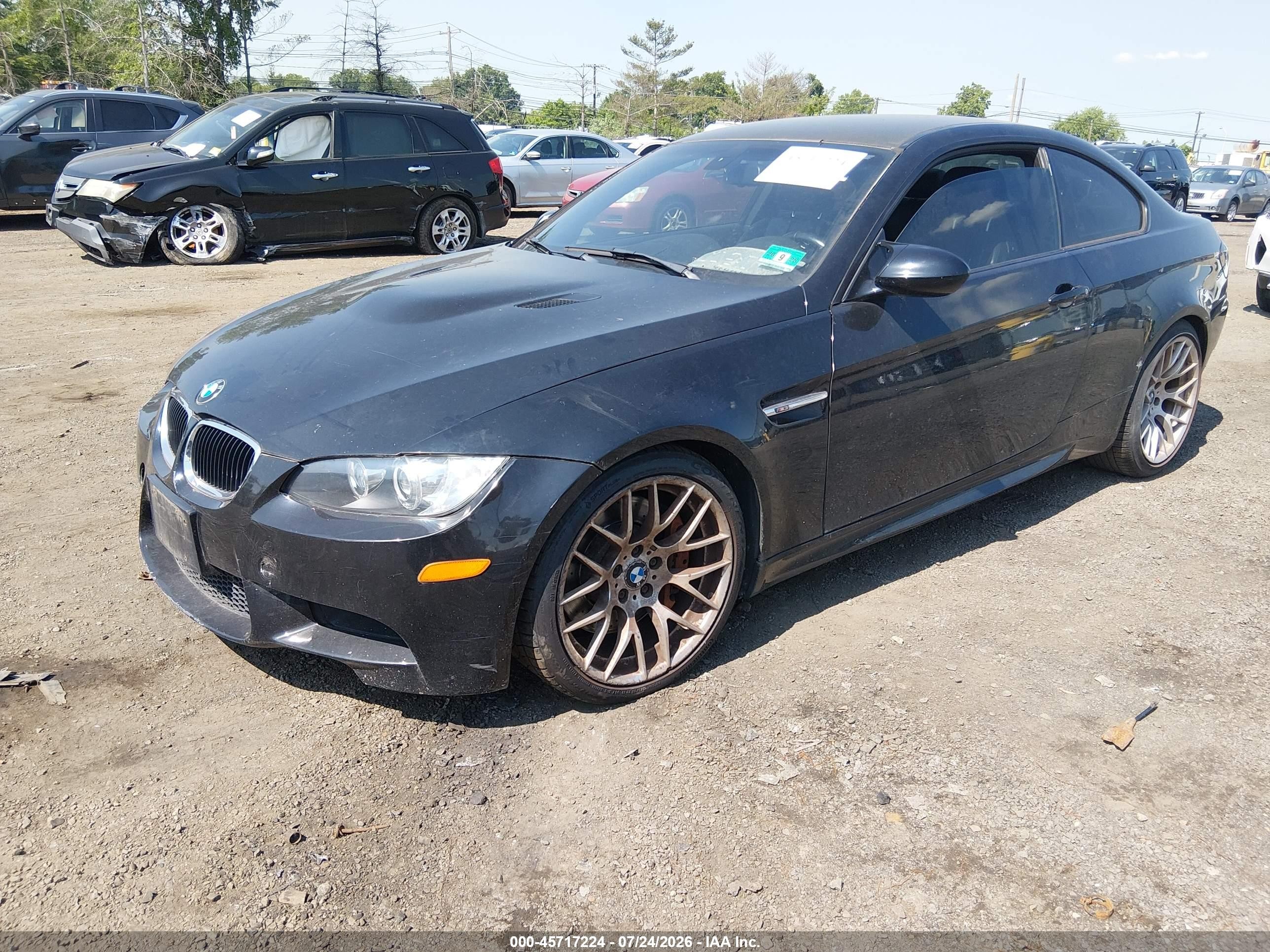 2011 Bmw M3 Black vin: WBSKG9C59BE796925