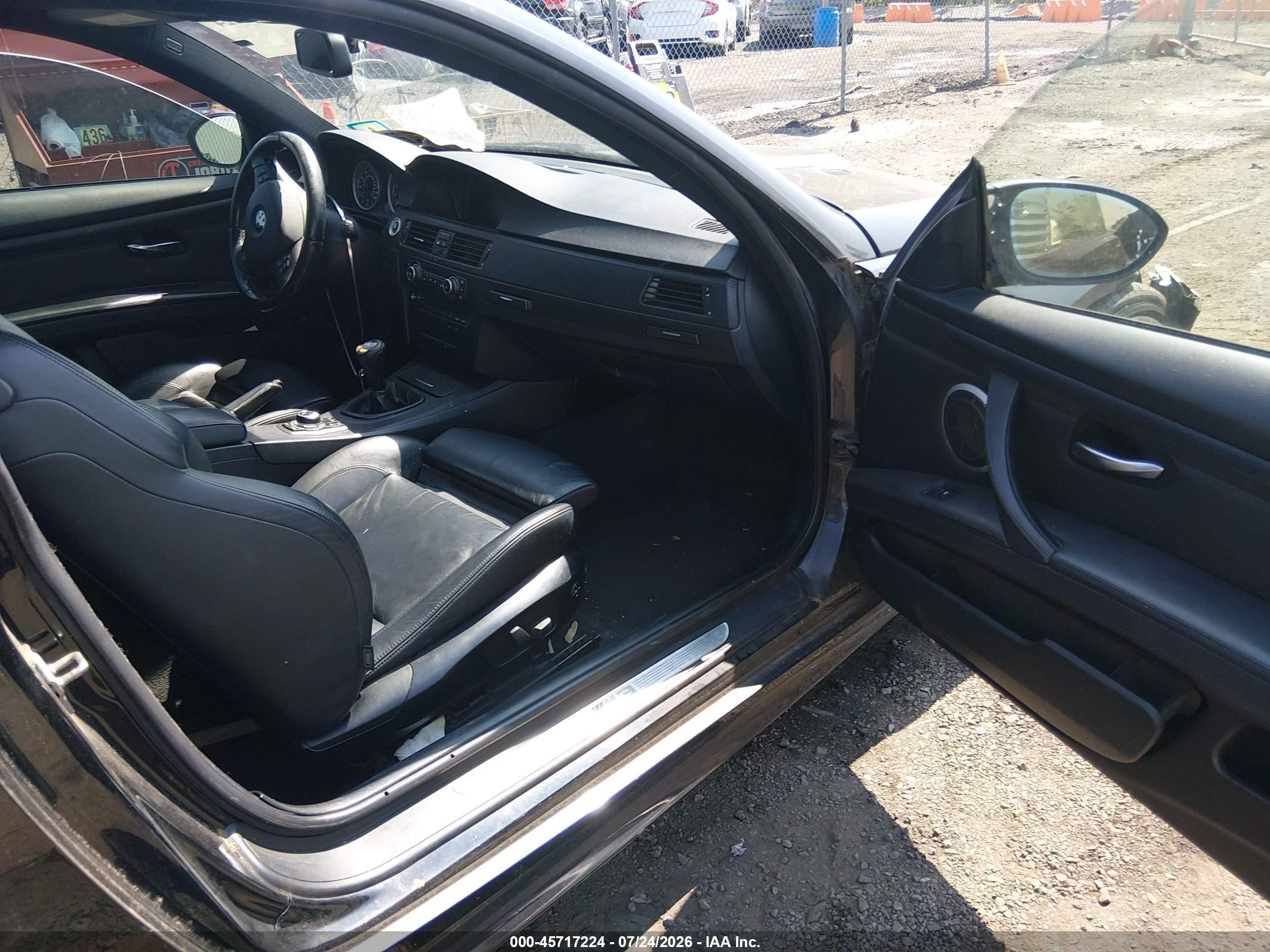 2011 Bmw M3 Black vin: WBSKG9C59BE796925