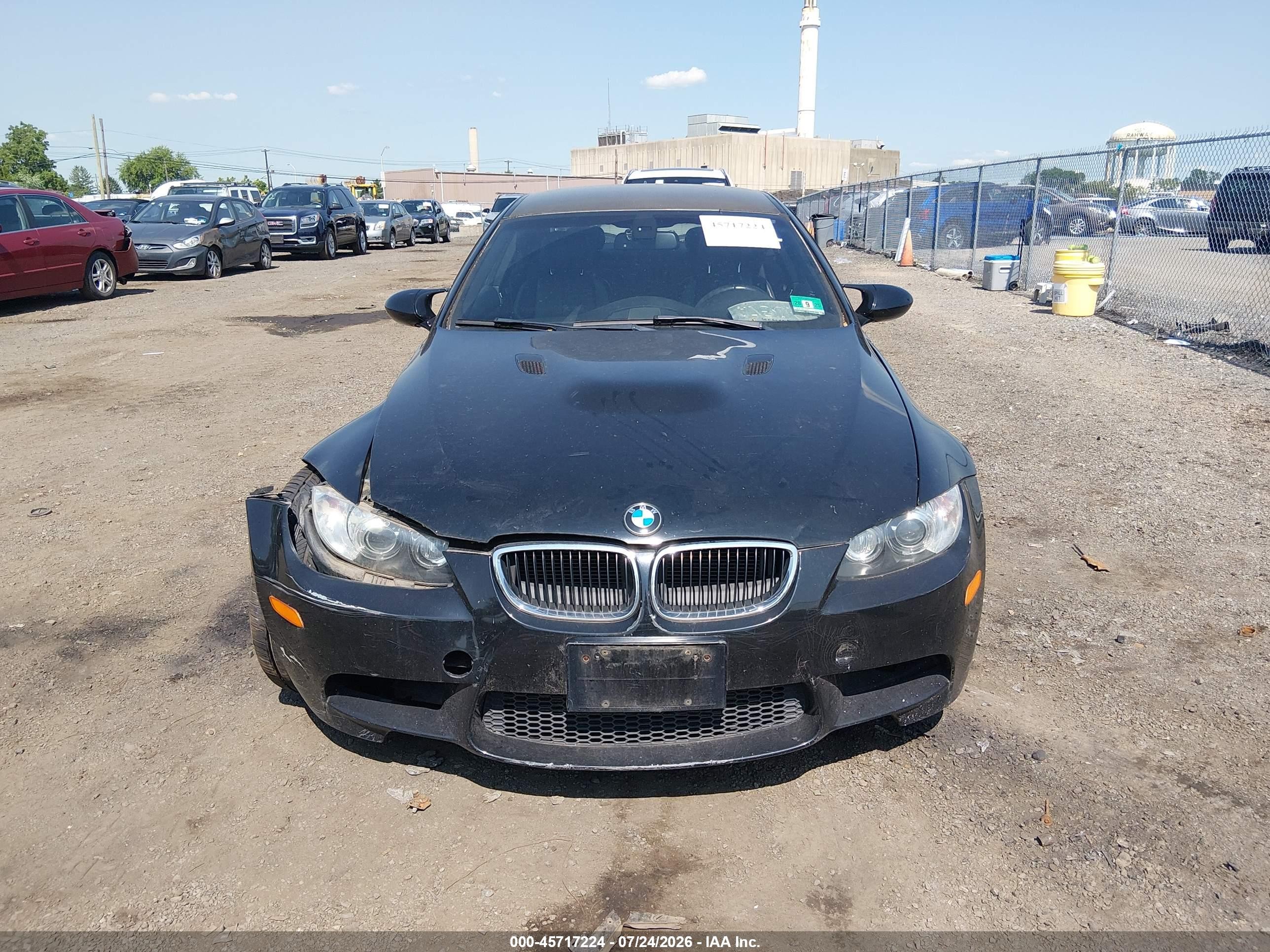 2011 Bmw M3 Black vin: WBSKG9C59BE796925