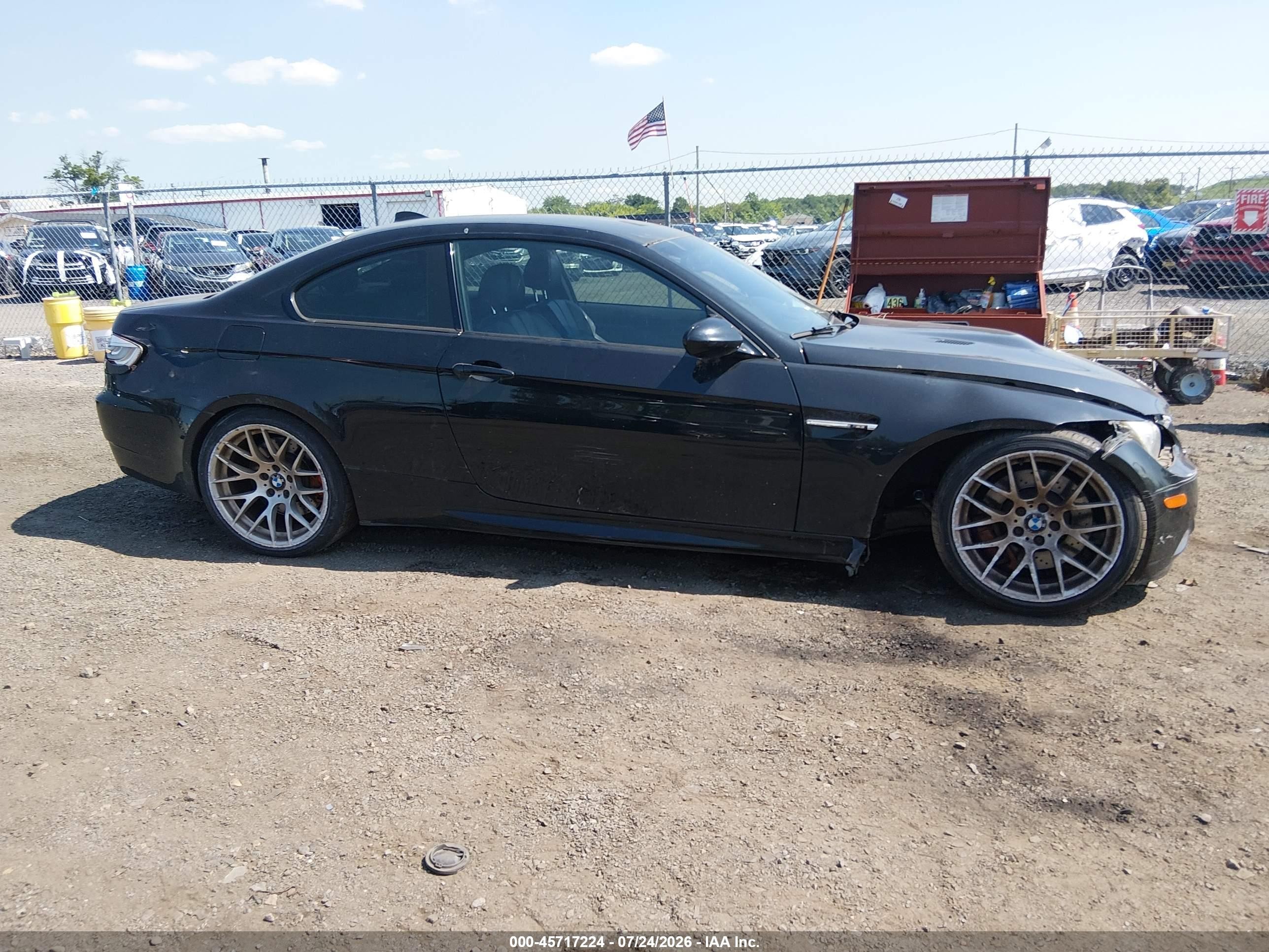 2011 Bmw M3 Black vin: WBSKG9C59BE796925