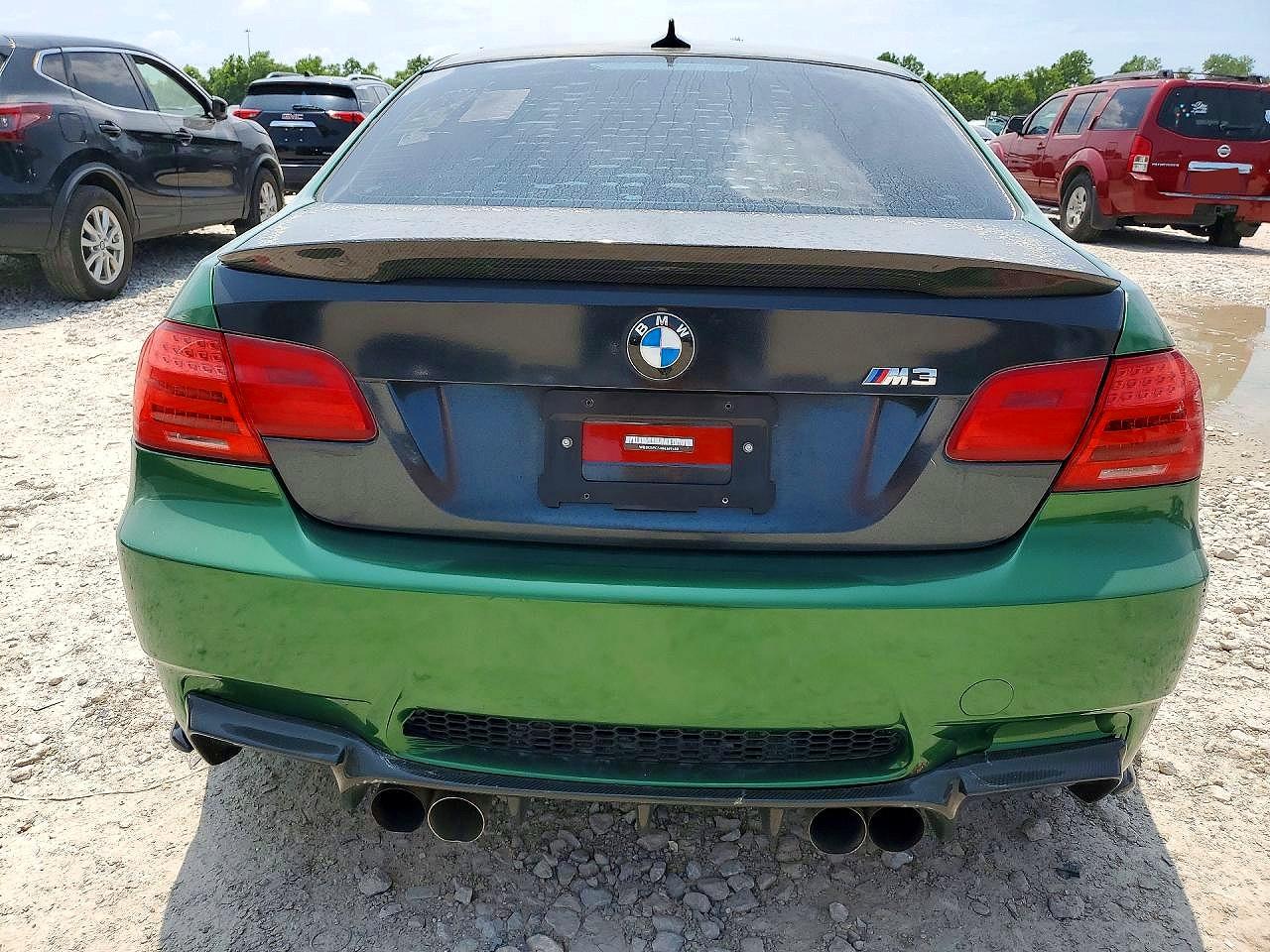 2011 Bmw M3 Green vin: WBSKG9C5XBE369480