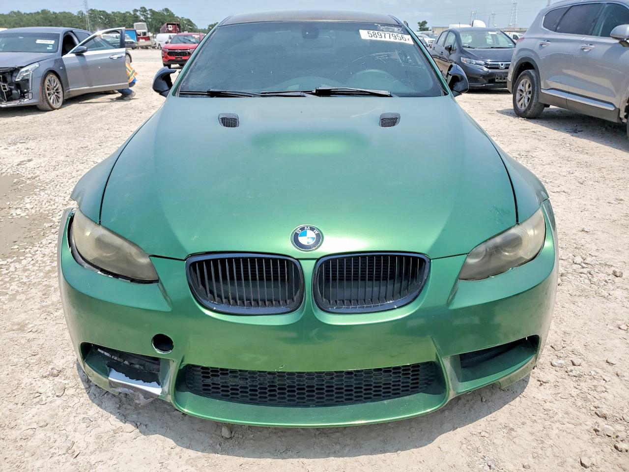 2011 Bmw M3 Green vin: WBSKG9C5XBE369480