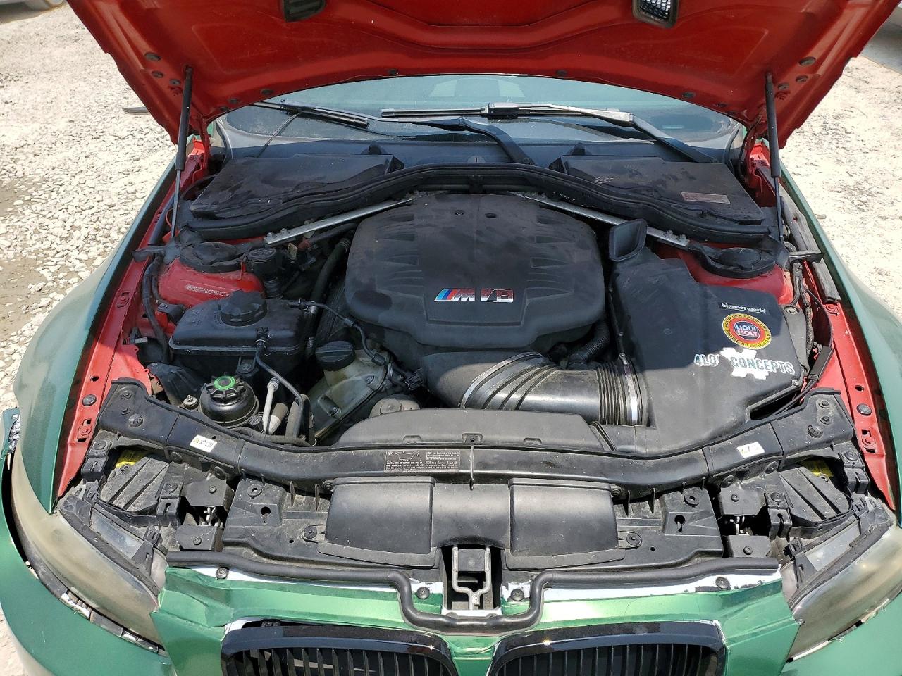2011 Bmw M3 Green vin: WBSKG9C5XBE369480