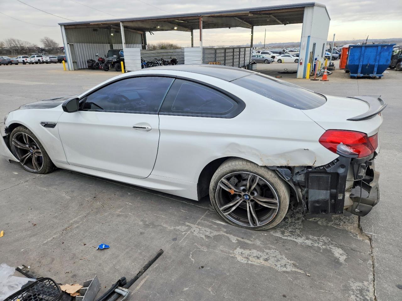 2013 Bmw Motorrad M6 White vin: WBSLX9C51DC968660