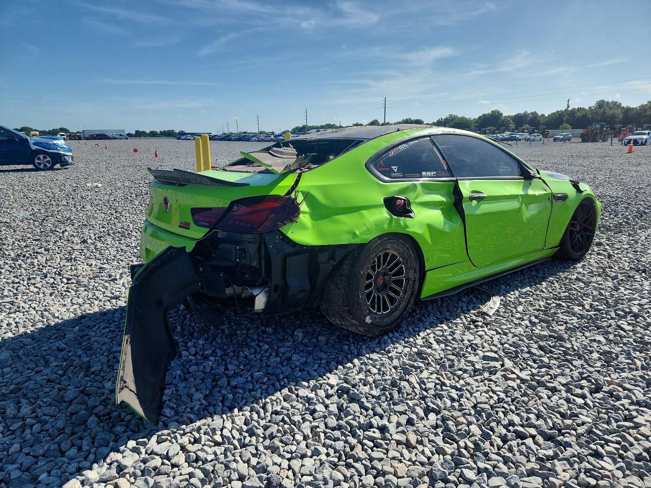 2014 Bmw M6 Green vin: WBSLX9C51ED160188