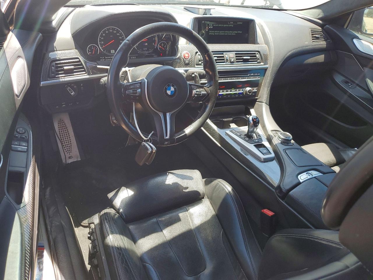 2015 Bmw M6 Черный vin: WBSLX9C57FD160679