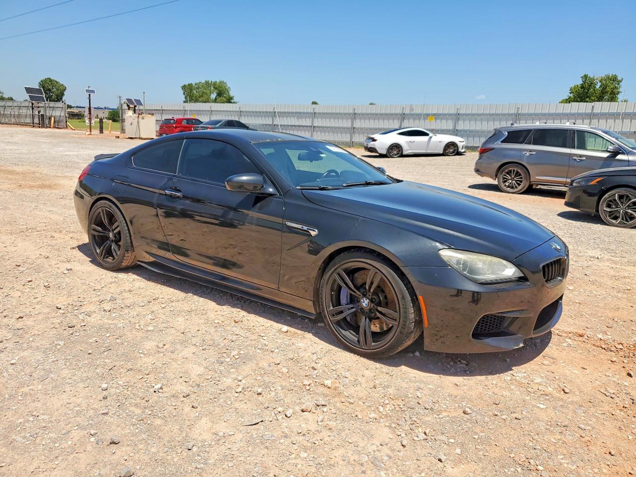 2015 Bmw M6 Черный vin: WBSLX9C57FD160679