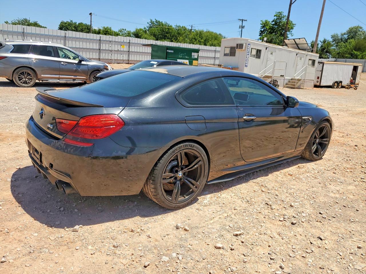 2015 Bmw M6 Черный vin: WBSLX9C57FD160679