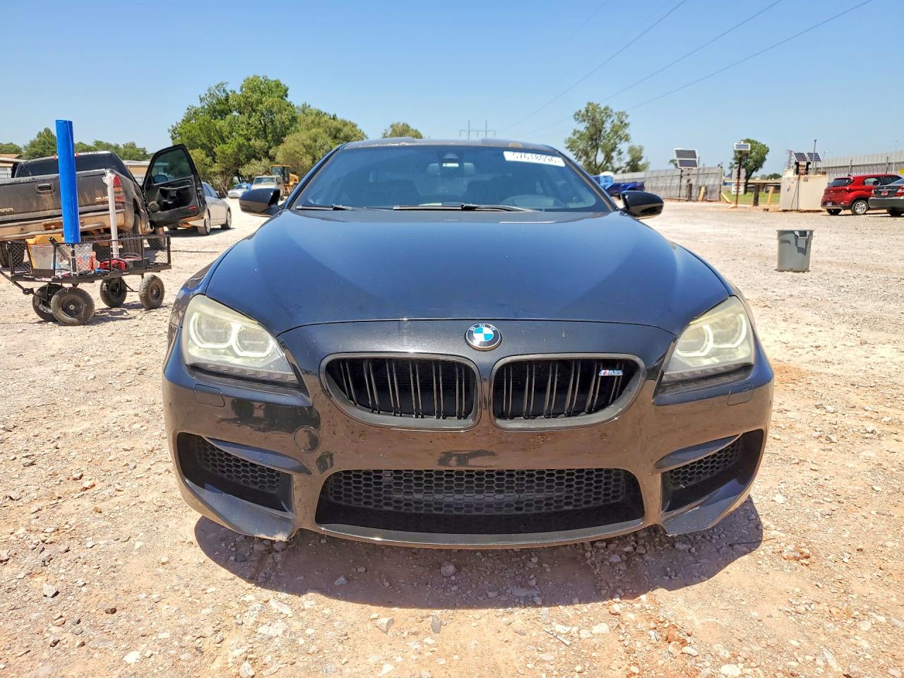 2015 Bmw M6 Черный vin: WBSLX9C57FD160679