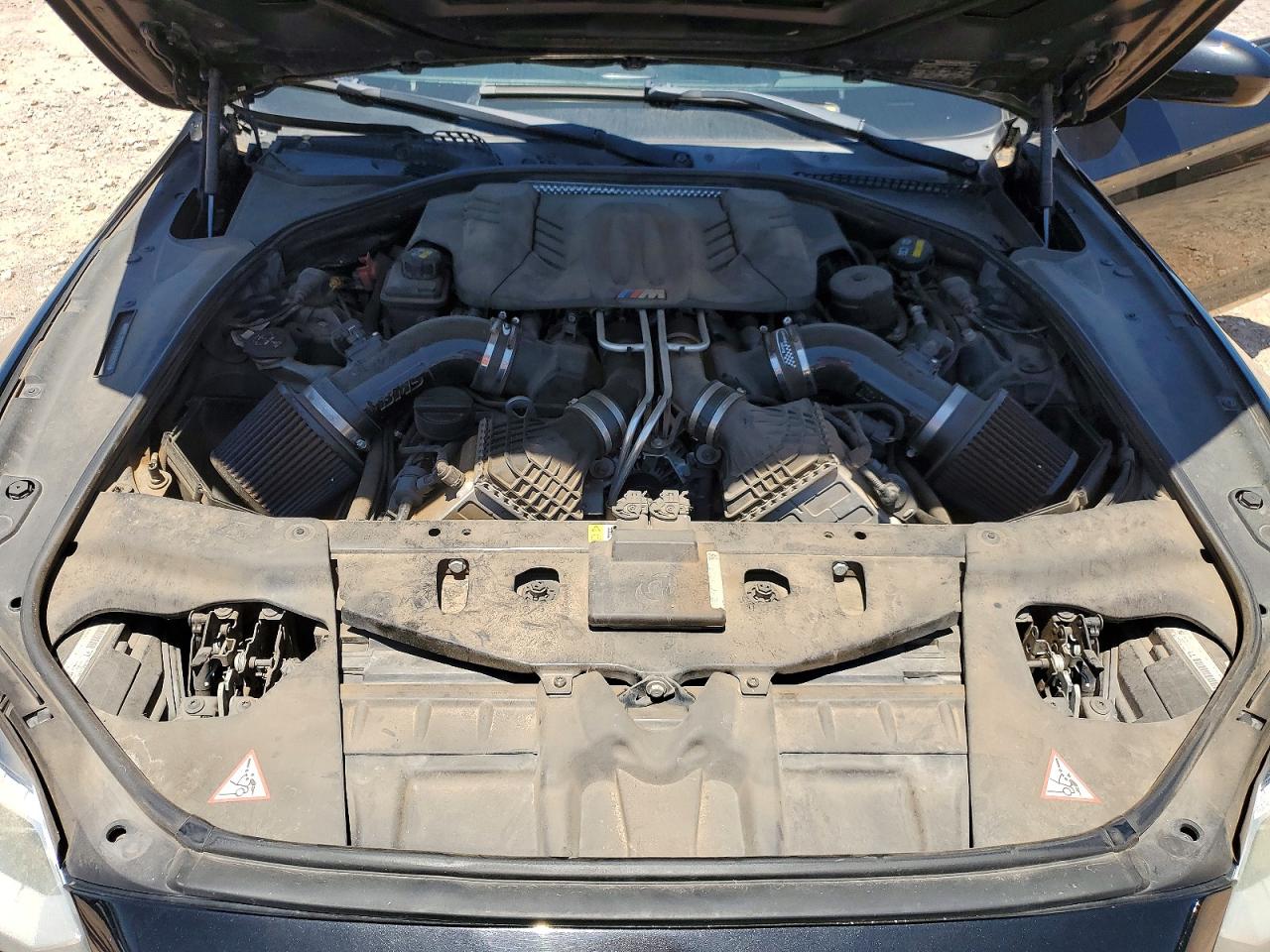 2015 Bmw M6 Черный vin: WBSLX9C57FD160679
