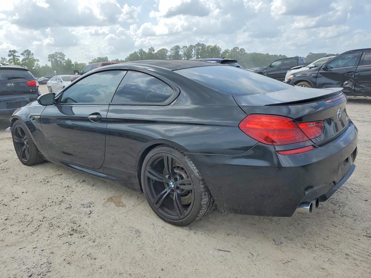 2014 Bmw M6 Черный vin: WBSLX9C5XED160514