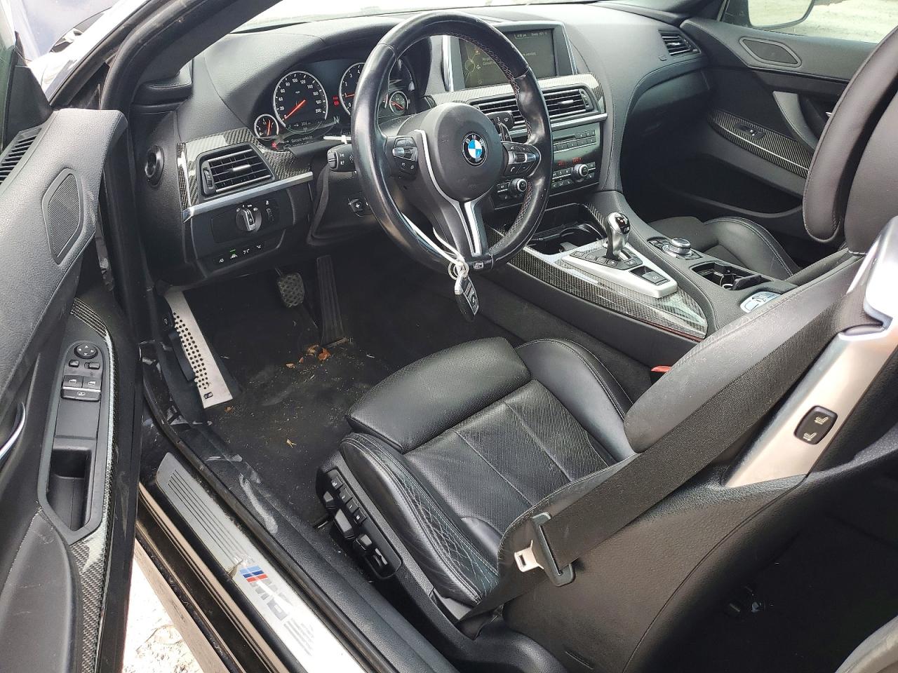 2014 Bmw M6 Черный vin: WBSLX9C5XED160514