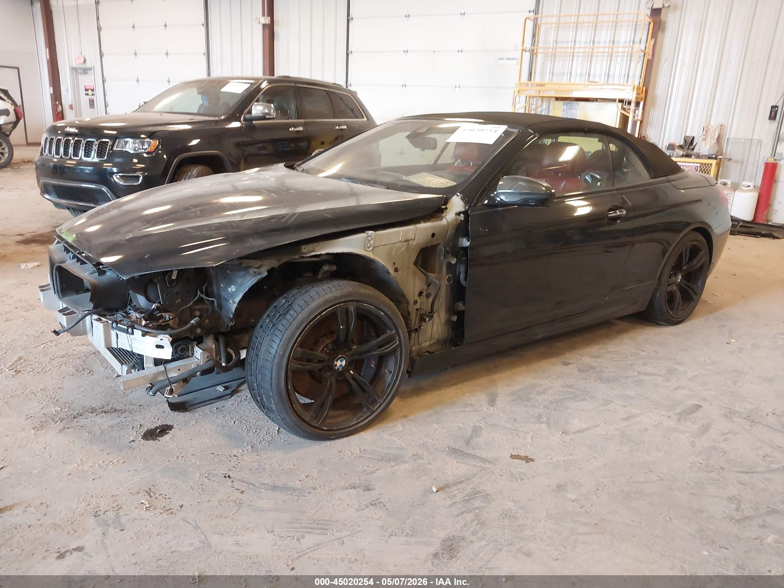 2013 Bmw M6   Black vin: WBSLZ9C51DC985825