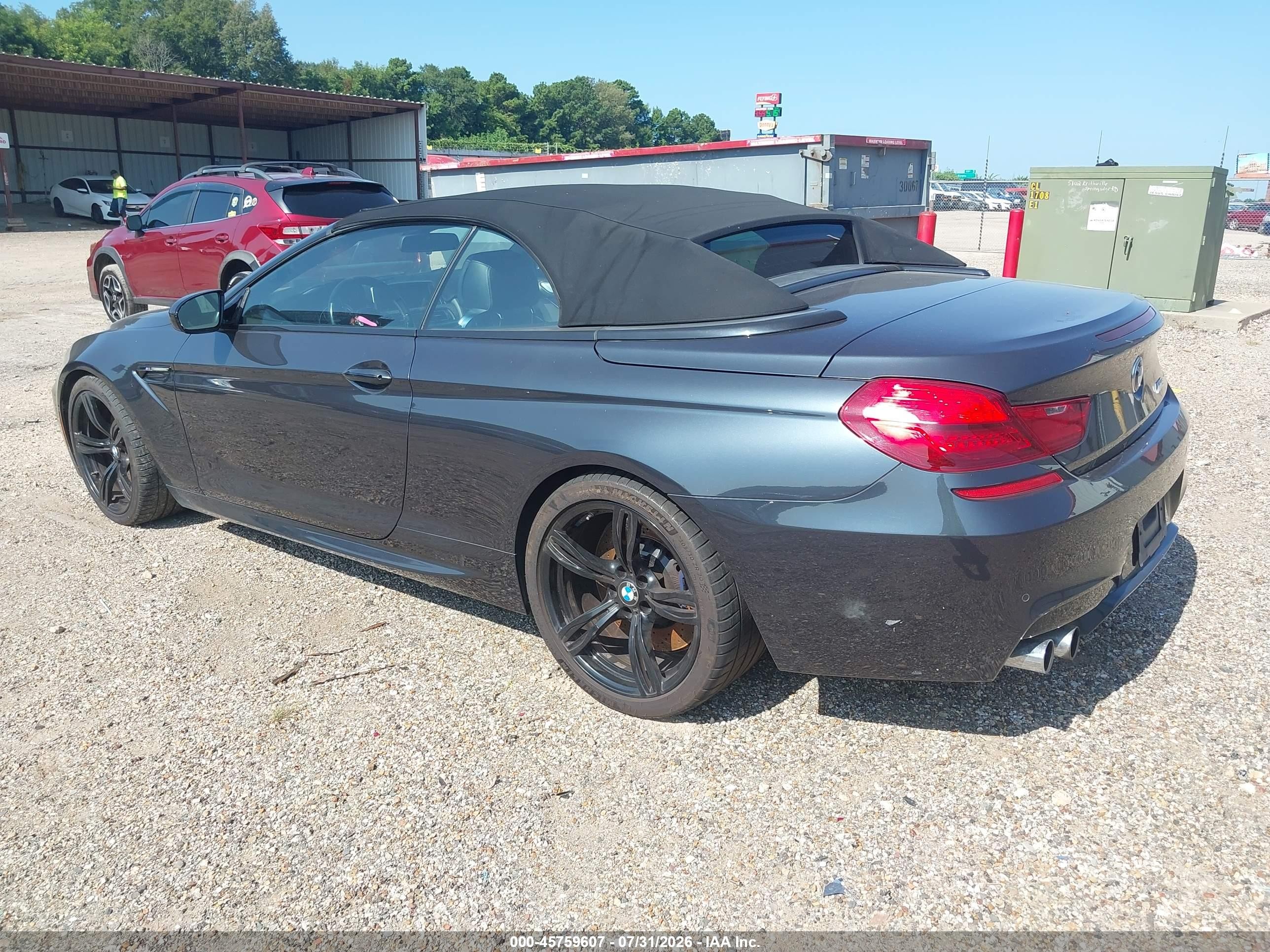 2013 Bmw M6   Cream vin: WBSLZ9C54DDZ78152